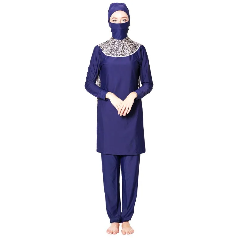 Shehang женский длинный рукав, Мусульманский купальник с капюшоном головной платок Арабский исламский Плавание Серфинг одежда Burkinis купальный костюм плюс размер
