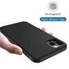 De Lujo mate funda de silicona para Iphone 12 Mini 11 Pro XS Max X XR funda suave Ultra delgada para Iphone 7 7 6 6S Plus SE 2022 5 5S Capa ► Foto 1/6