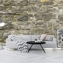 Пользовательские Современные Ретро кирпичные стены ТВ обои для рабочего стола