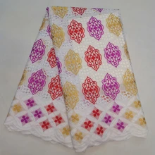 Швейцарское сухое кружево в Швейцарии высокое качество кружева модное женское хлопковое кружево «швейцарская вуаль» последние нигерийские кружевные ткани