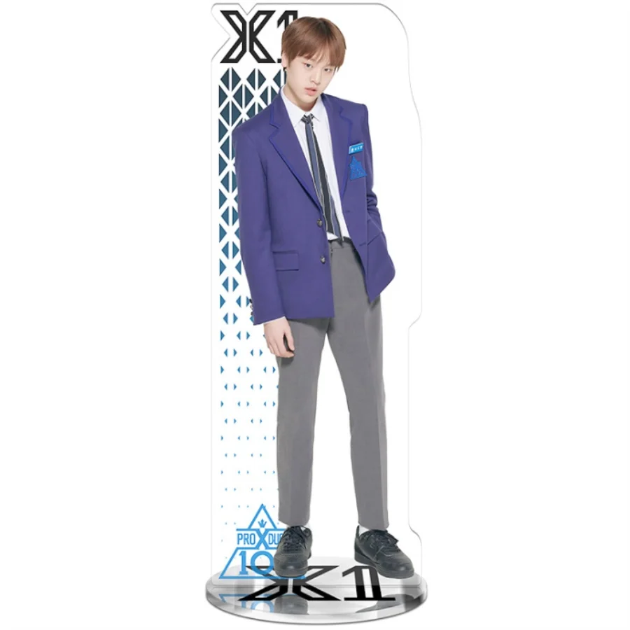 Kpop X ONE Standing Action Table Decor Song Hyeong Jun Son Dong Pyo Acrylic Standee Action Figure Doll 22cm Produce x 101 - Цвет: 2