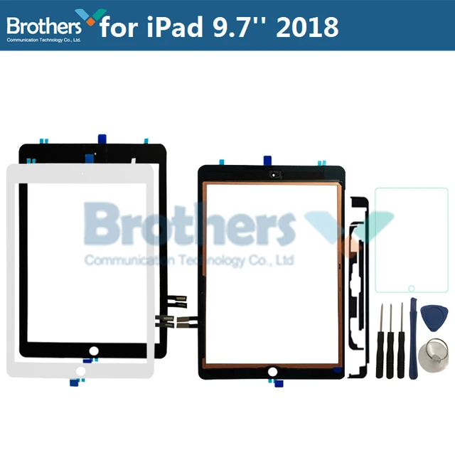 Tablet Touch Screen For iPad 9.7 2018 A1893 A1954 Touch Digitizer Front  Glass Panel Display For iPad 2018 with Adhesive Tested - AliExpress