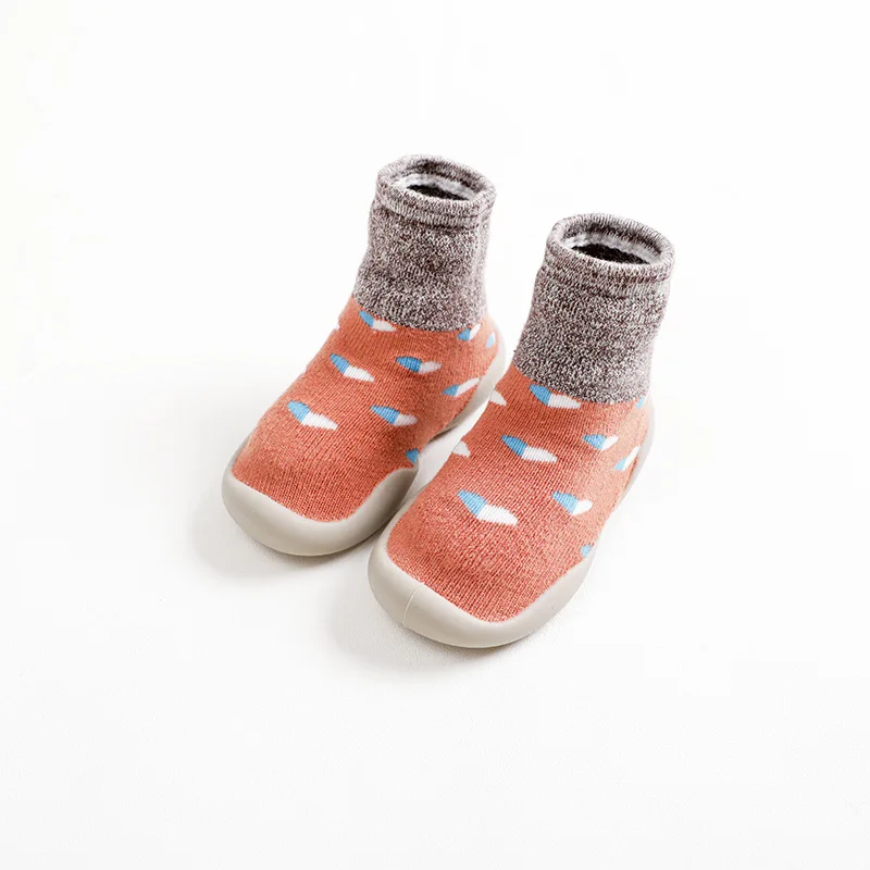 Детская Рождественская обувь для мальчиков и девочек; зимняя теплая хлопковая обувь для малышей; Детские ботиночки для новорожденных; Рождественская одежда с изображением лося; детская резиновая обувь