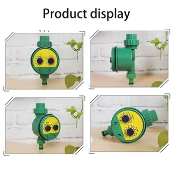 

Sprinkler Controller ABS Tool Plant Watering Home 2 Dial Adjustable Knob Automatic Electronic Water Timer For Garden Faucet