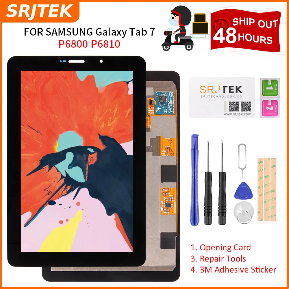Для Samsung Galaxy Tab 7 P6800 P6810 i815 ЖК-дисплей сенсорный экран дигитайзер сенсорная