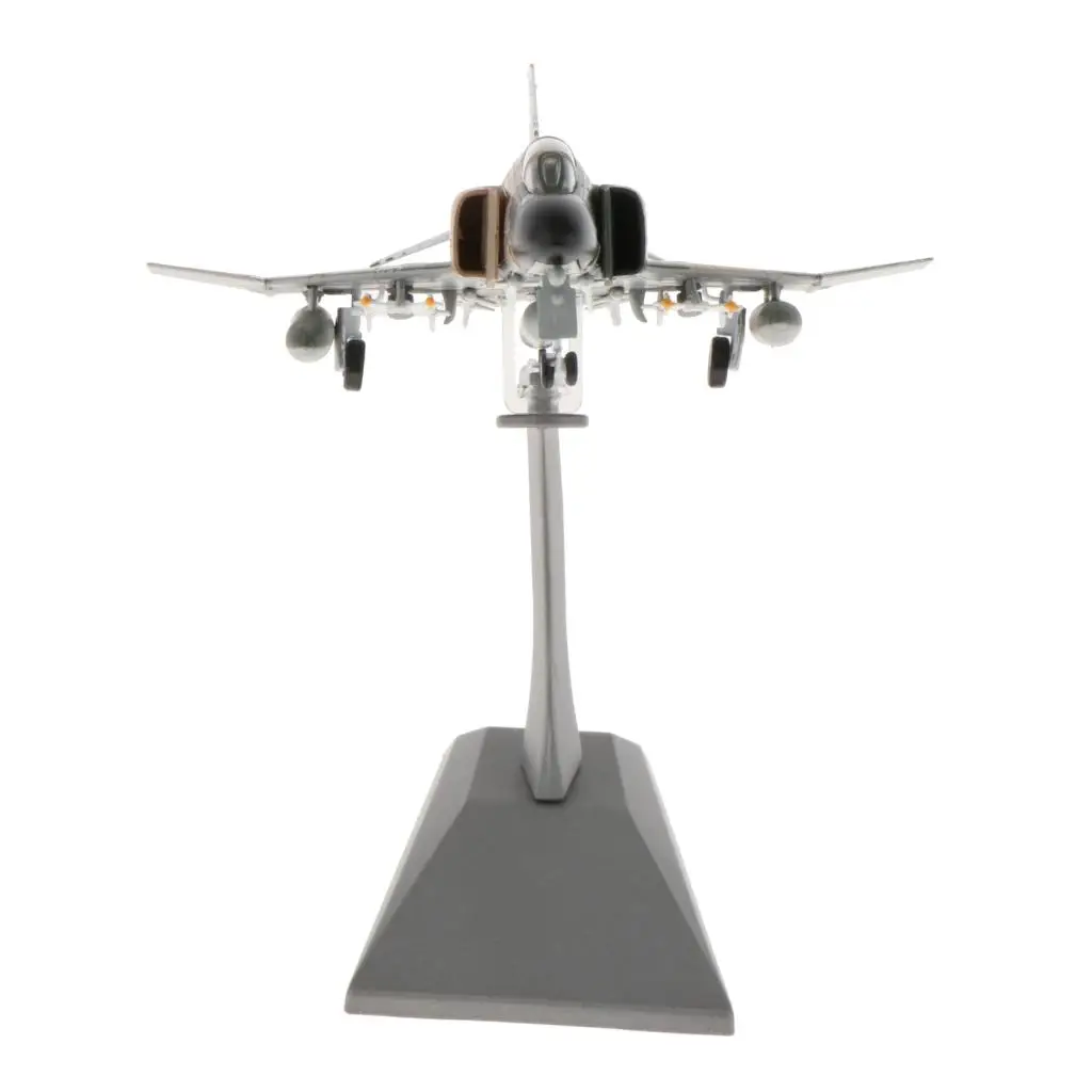 American F-4 Fighter Phantom Ⅱ Aircraft Plane model 1/100 Scale Diecast Alloy Airplane Model Desk Decor Collections
