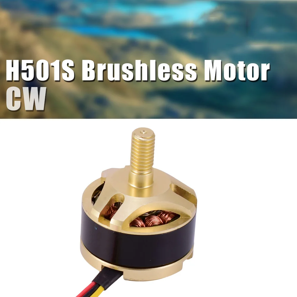 Бесщеточный двигатель Hubsan H501S CW CCW 1806 1650KV универсальный для квадрокоптера H501C