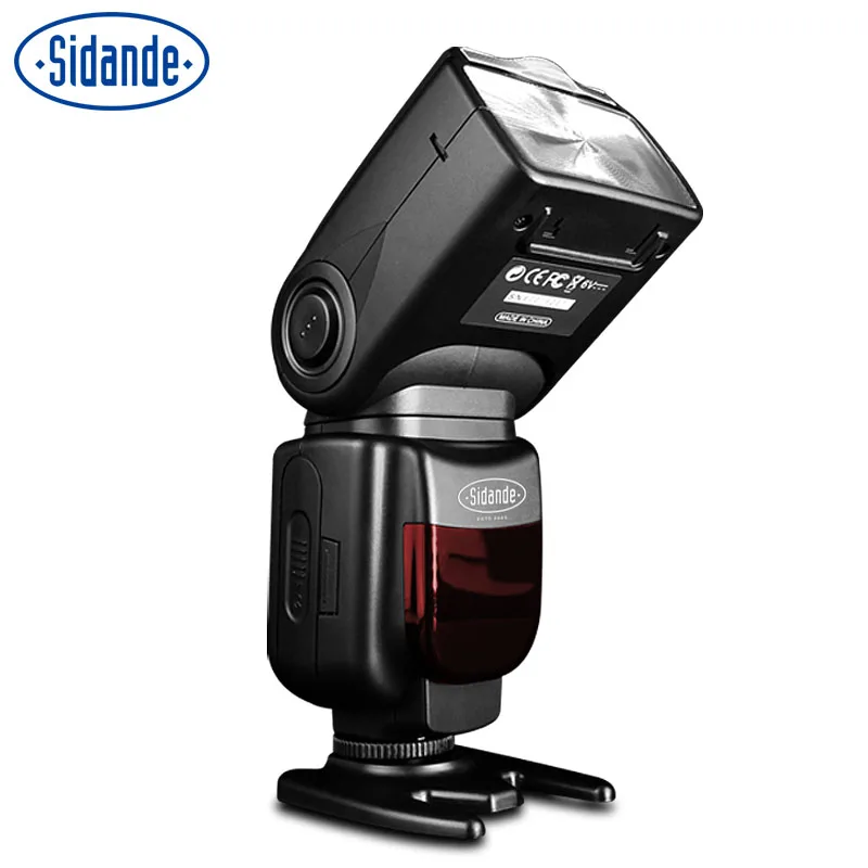 Sidande DF600 Беспроводная универсальная вспышка Speedlight/Speedlite для Canon 60D 5D3 Nikon D90D7000 D-SLR