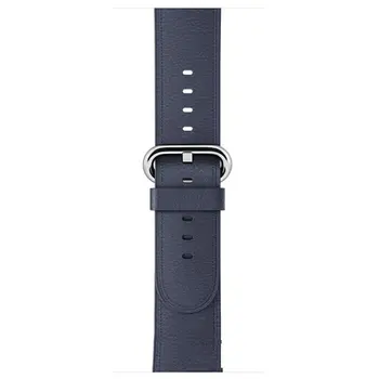 

Suitable for Iwatch 2 Classic Comfortable Breathable Button Lychee Pattern Leather Strap