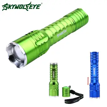 

Skywolfeye Mini Q5 LED Flashlight Torch Adjustable Focus Zoom Flashlights Zoomable Flashlight Led Torch Led Flashlight