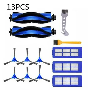 

13pc Main Brush Kit For Hiraliy For Eufy RoboVac 11s Max, 15C Max, 30C, G10, G30 Household Cleaning