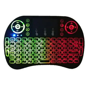 

Mini i8 2.4G Air Mouse Wireless Keyboard with Touchpad Black DQ-Drop