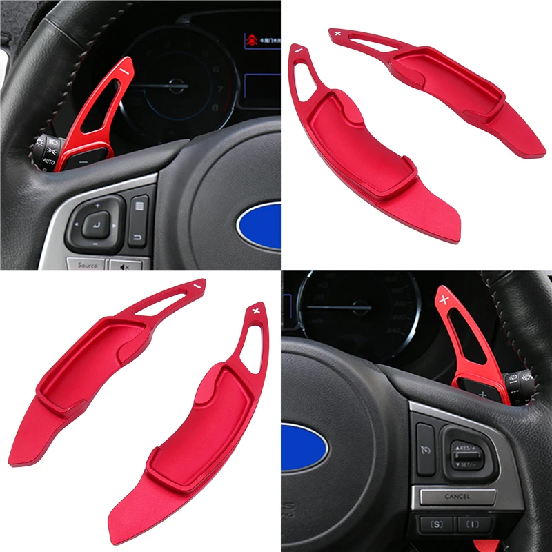 

For Subaru Forester BRZ XV Outback Legacy / For Toyota GT86 FR-S Paddle Gearbox 1 Pair Steering Wheel Gear Shift Paddle Shifter