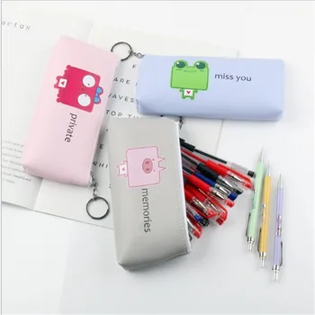 

Pencil Bag Simple Boys And Girls Small Fresh Cute Pencil Case Pencil Case Primary School Learning Stationery Pen purse bag Box