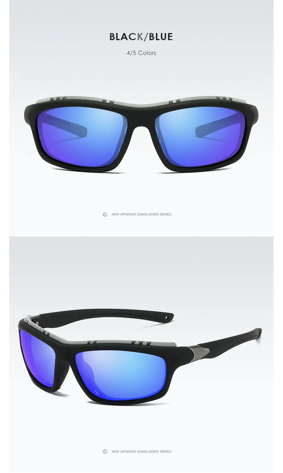 CoolPandas брендовые дизайнерские спортивные солнцезащитные очки, мужские ветрозащитные очки, поляризационные солнцезащитные очки для вождения, мужские классические ретро зеркальные очки