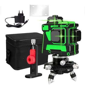 

12 Lines 3D Green instrument Self-Leveling 360 Degrees Horizontal And Vertical