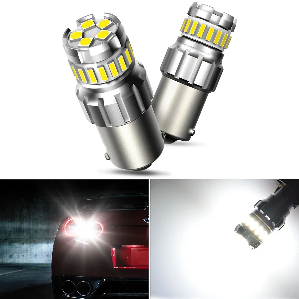 2 шт. 1156 BA15S P21W светодиодный T15 W16W 1157 Bay15d P21/5 Вт P27W 7440 W21W W21/5 Вт Светодиодный лампа светодиодный сигнальная лампа стоп-сигнал Заднего Хвост светильник