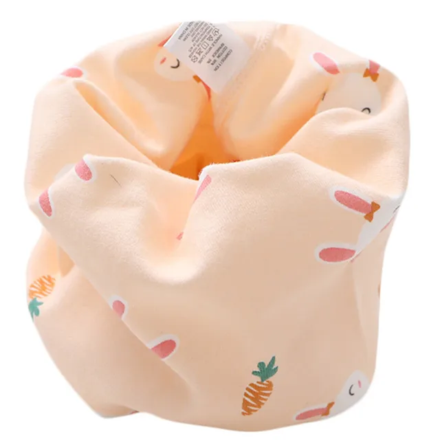 New Autumn Winter Children's Cotton Scarf Cartoon Kids Mufflers Outdoor Windproof Baby Warm Scarf Boys Collar Girls Neckerchief 15