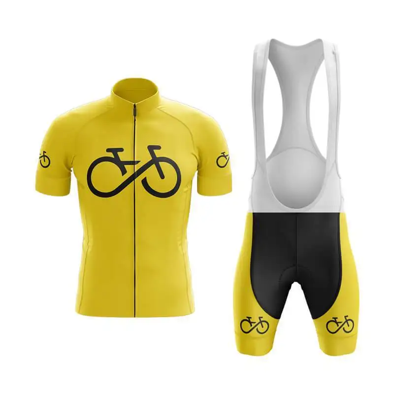 

Solid color bicycle Summer cycling jersey set pro team cycling clothing gel breathable pad MTB maillot ciclismo Italian fabric