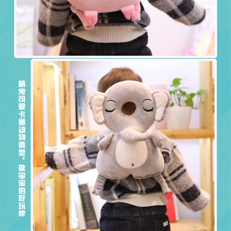 Дети hu tou zhen ребенок учится ходить ударопрочная Подушка Отдел защиты коврик Младенец Малыш ударопрочная голова ГУ