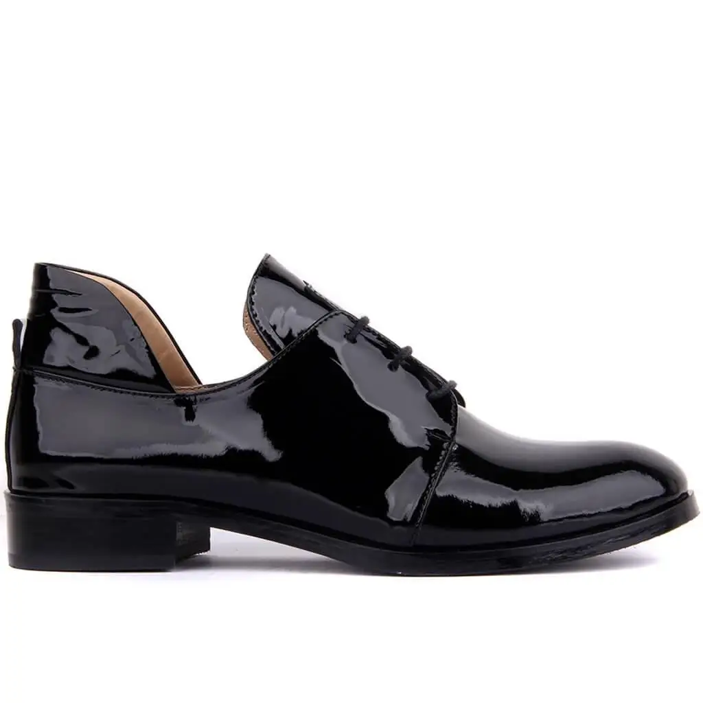 

Sail-Lakers Black Patent Leather Women 'S Casual Shoes