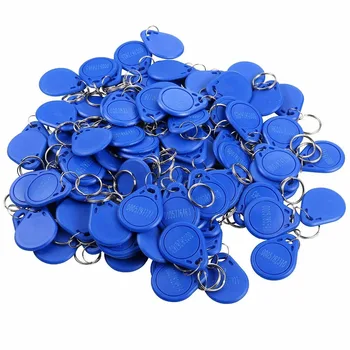 

10Pcs 125KHz RFID EM4100 Door Entry Access Control ID Tags Keyfobs Card Only Read Chip ABS Plastic Keyfob 4 Colors Available