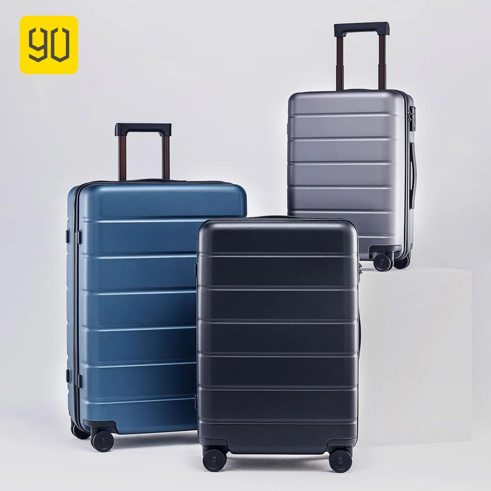 

90FUN PC trolley Suitcase Carry on Spinner Wheels Rolling Luggage Password Business Travel Luggage for Women men mala de viagem