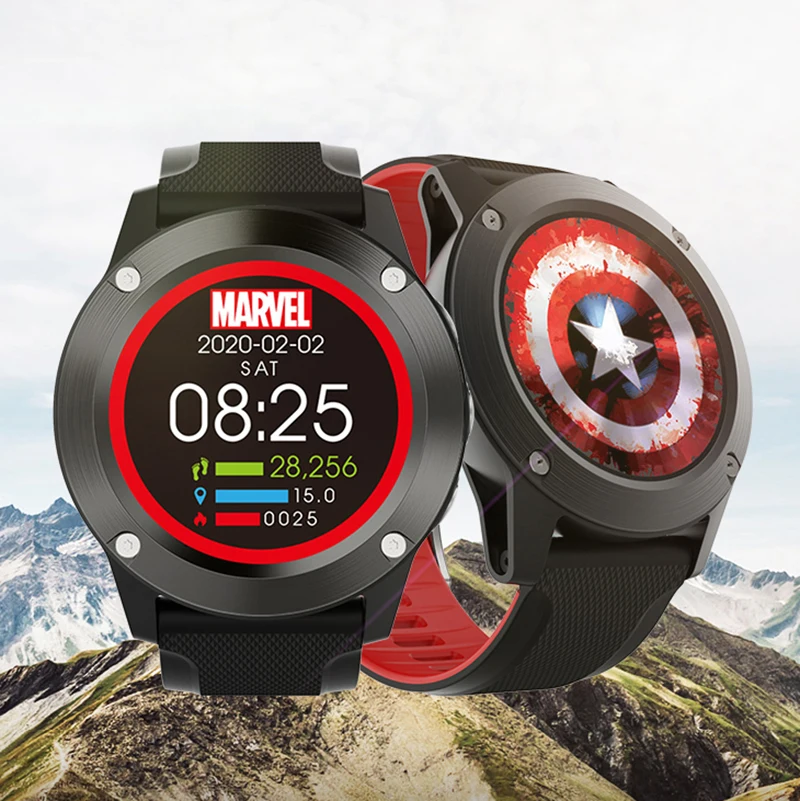 R911 Marvel Смарт часы Человек паук/Железный человек спортивные IP67 Водонепроницаемый