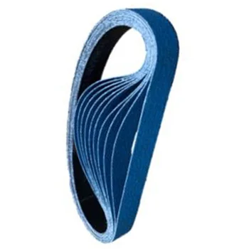 

9 Pcs/Set 13mm X 457mm Backing File Zirconia Sanding Belts 60/80/120 Grit Made Of High Quality Material