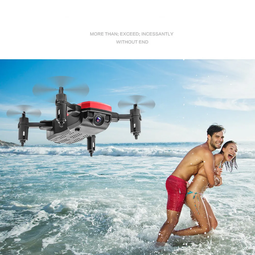 Мини D2WH Складная с поддержкой Wi-Fi FPV 0.3MP HD Камера 2,4G 6-осевой игрушка тренировочный Квадрокоптер с дистанционным управлением Drone для начинающих подарок brinquedos