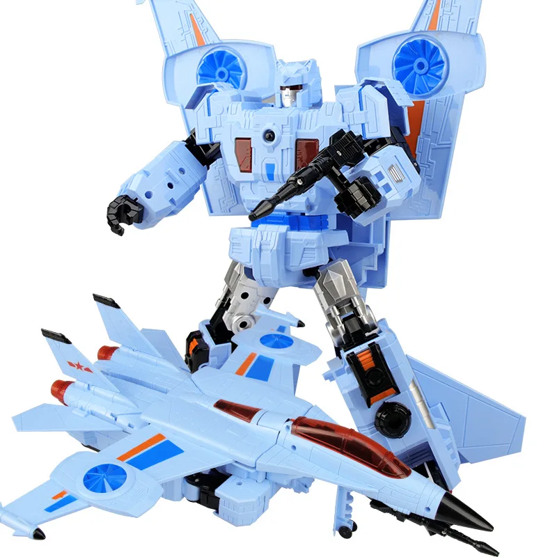 

Children Transformation Toy Jingang Battle Airplane Acousto-optic Robot Model Megatron Tyrant Movie Related Products Garage Kit