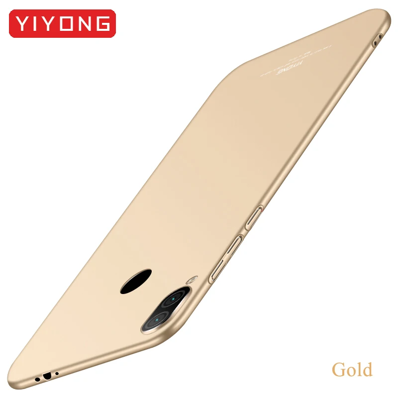 A50 A30 чехол YIYONG тонкий матовый чехол для samsung Galaxy A70 A30 A50 A40 S Чехол PC Coque для samsung A10 A20 E M10 M20 M30 чехол s - Цвет: Simple Gold