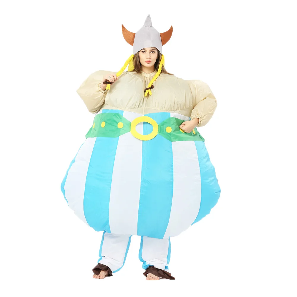 Jyzcos Disfraz De Obelix Inflable Disfraz De Personaje Del Juego De Dibujos Animados Traje De Lujo Soplado En Aire Promocion Fancy Dress Inflatable Costumecostume Inflatable Aliexpress