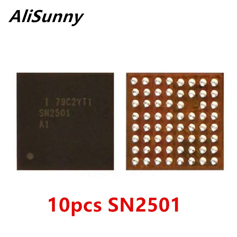 Микросхема зарядного устройства AliSunny U3300 SN2501 для iPhone 8 Plus X USB запчасти SN2501A1|Платы мобильных телефонов| |