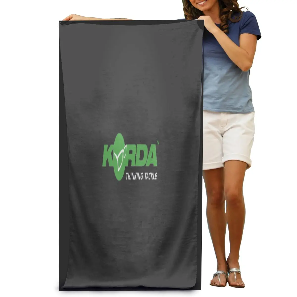 Большое пляжное полотенце Korda 1124 банное s кухонное Xxl | Дом и сад