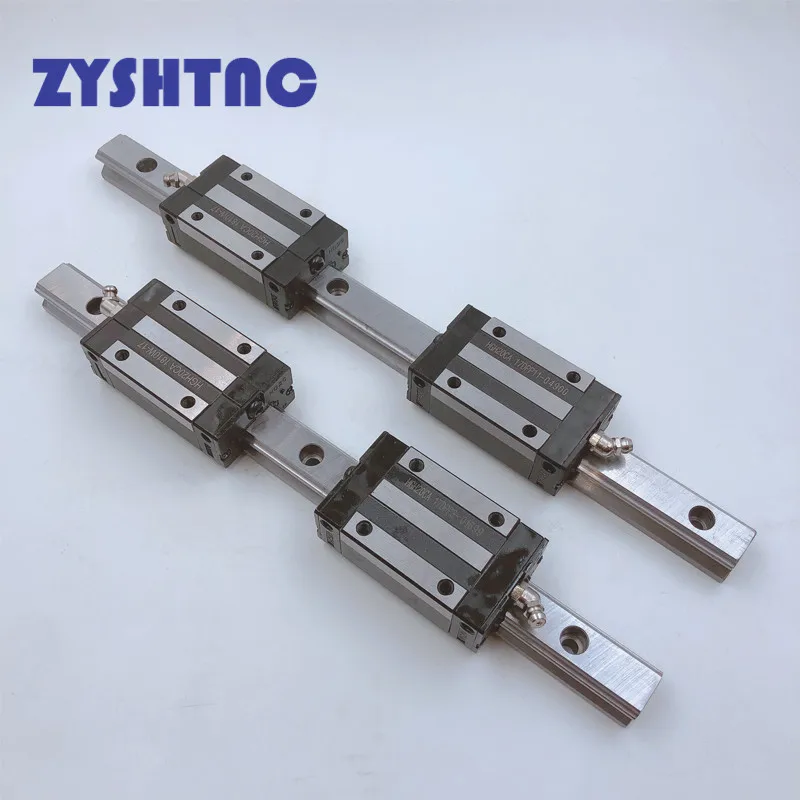 Color : HGR30 Guide 2pcs, Size : 500mm Components 2pc/ 100-1150mm Square Linear Guide Rail for Slide Block Carriages CNC Router Engraving Precise and efficient