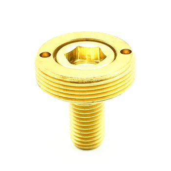 

M8 Bottom Bracket Bolt Dust Proof Cover Available Hexagon Titanium BB Bolts Hex Bolt Allen Drive Titanium Screws Ti Fastener 1pc