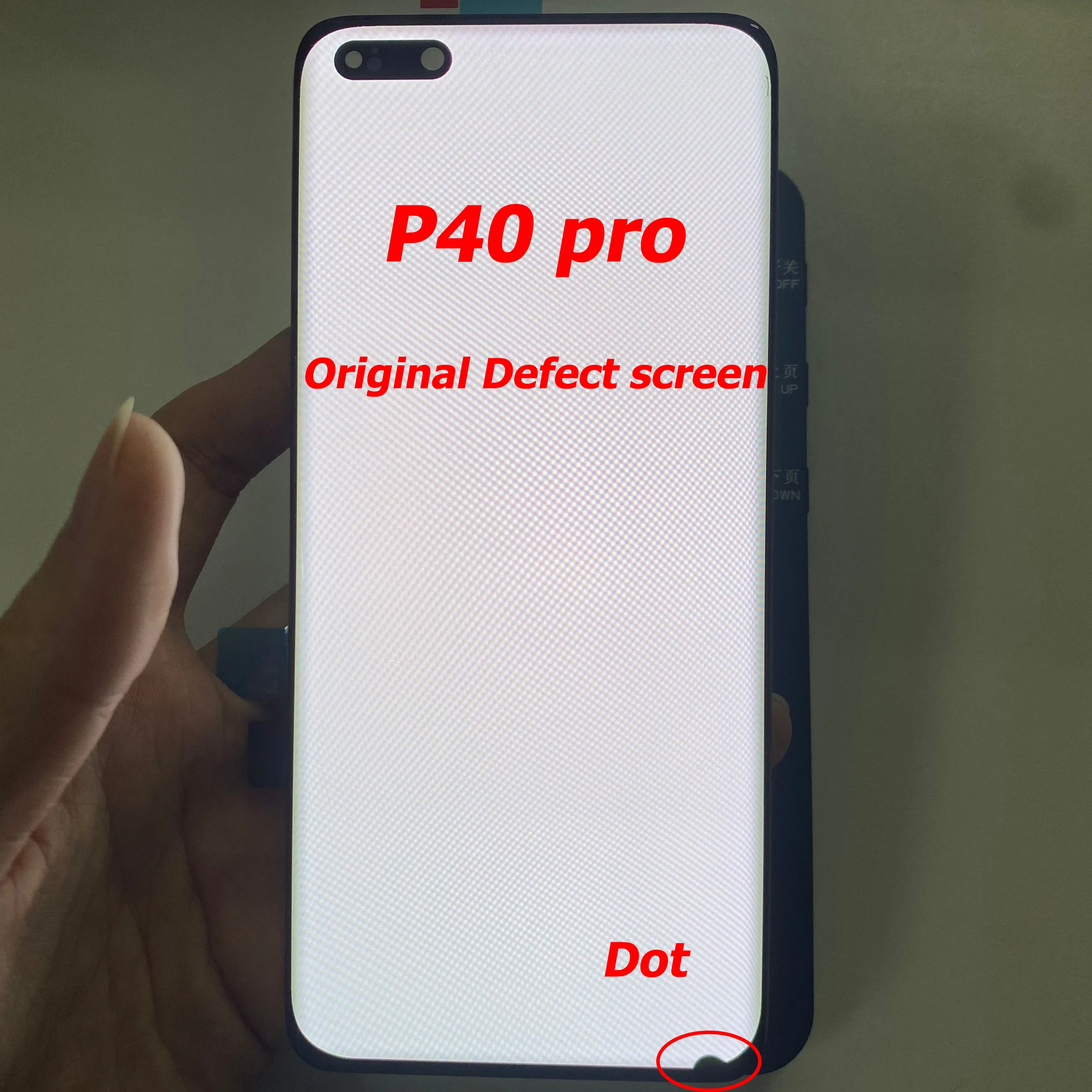 Defect Dot Line Original Amoled Display For Huawei P40 Pro Lcd Touch