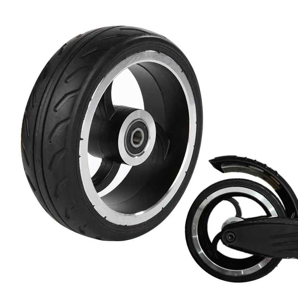 5.5 Inch Scooter Wheel PU Tire For Wheelchair Rear Wheel High Quality Original Aluminum Alloy Rubber Smart Balance Tire