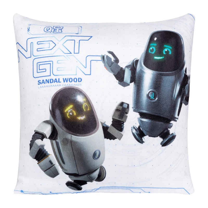 pillow MGF Next Gen аниме-подушка, подушка из натурального бархата, теплая мягкая, 45x45 см, домашний декор, 7723, подушка - Color: pillow