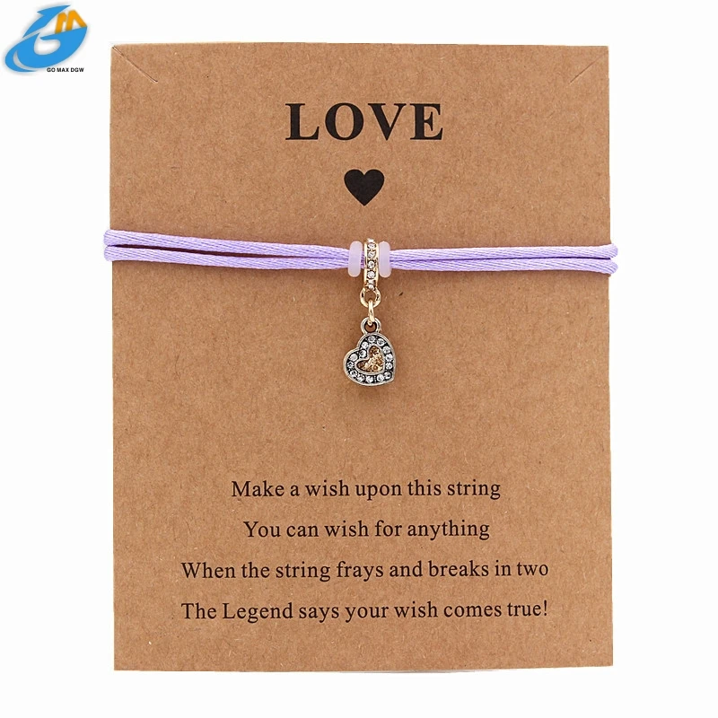 New Fashion Crystal Double Heart Charm Adjustable Bracelet Gold&ampsilver Color Love Jewelry for Women Rose Gifts Girl Pulserasmom |