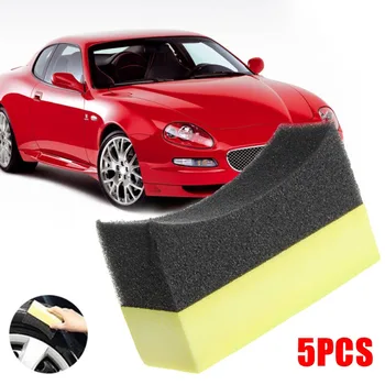 

Car Foam sponge Car Tyre Brush Curved Foam Sponge Pad High quality Care Supplies