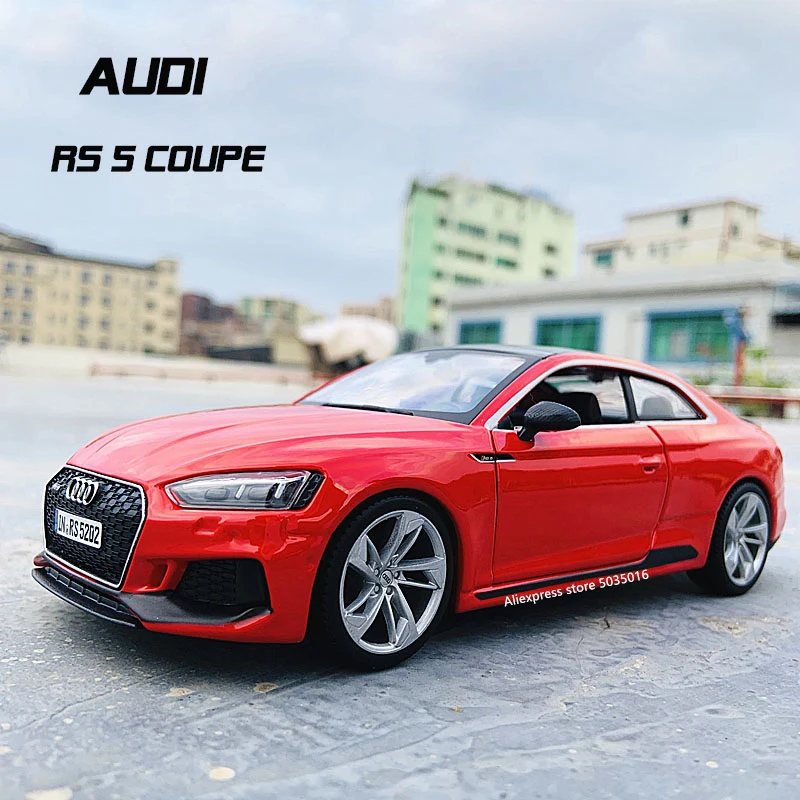 Bburago 1:24 Audi RS5 RAD имитация сплава Модель автомобиля ремесла украшение Коллекция