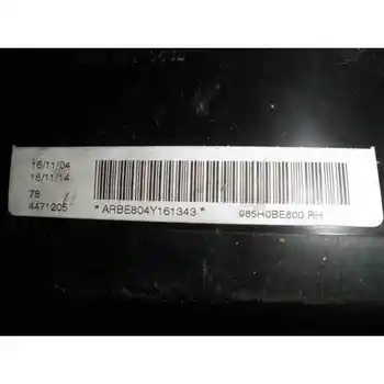 

985H0BE800RH Side Airbag Right Nissan Almera Tino (v10m) 2.2 16v Turbodiesel Cat