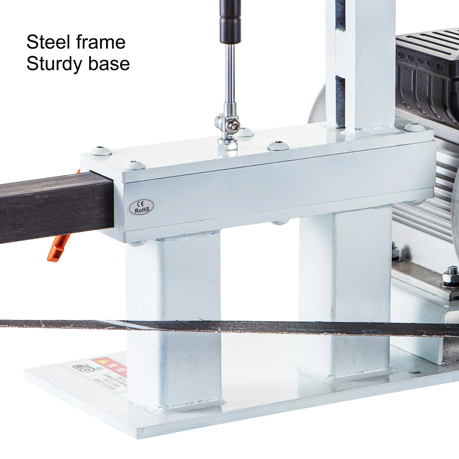VEVOR 1.5KW Belt Grinder Machine 2 x 82in Variable/Constant Speed 3 Mode Electric Belt Sander for Tool Polishing Knife Making 4
