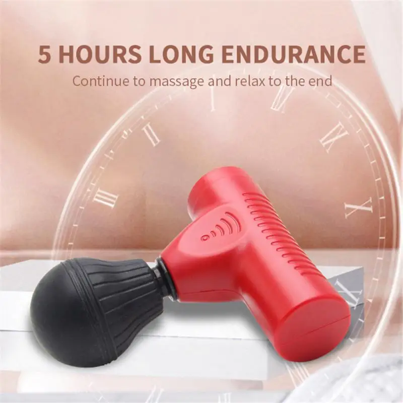 New Deep Tissue Muscle Massage Gun Body Shoulder Back Neck Massager Exercising Vibration Relaxation Slimming Shape Pain Relief