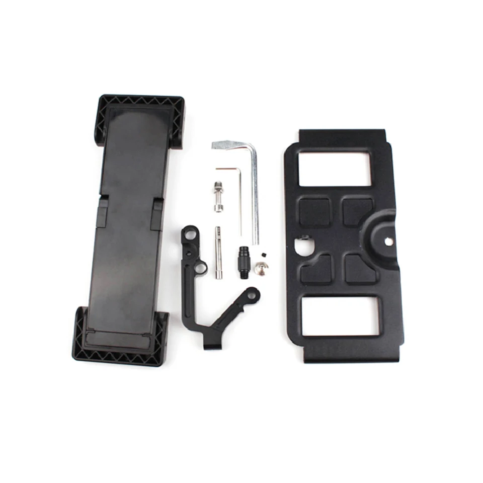 black kit Пульт дистанционного управления, держатель телефона, планшета, кронштейн, крепление, зажим для HUBSAN Zino Pro Hubsan H117S Zino для DJI gps Drone RC Quadcopter - Цвет: black kit