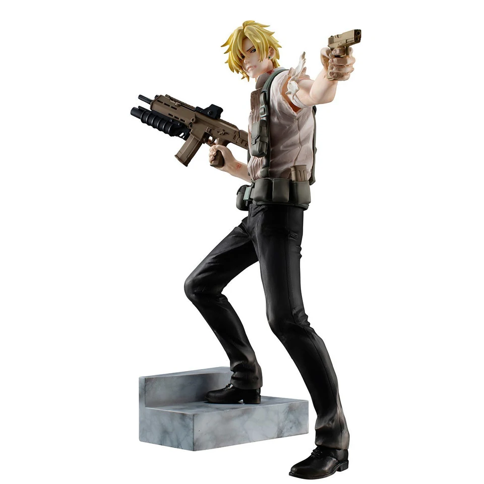 Tronzo Original Bandai Megahouse G.E.M. Remix Банановая рыба Ash Lynx Aslan Jade Callenreese ПВХ фигурка модель