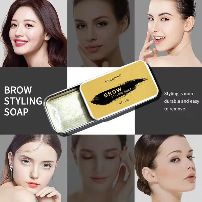 Explosion-proof Eyebrow Styling Cream Natural Wild Soap Waterproof Non-halo Makeup | Красота и здоровье