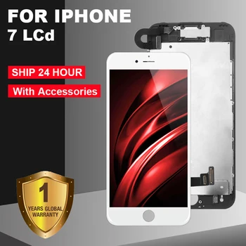 

AAA+++ LCD For iPhone 7 LCD Full Assembly Complete With Digitizer Assembly For iPhone Repair Tools Gift